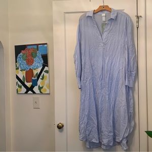 H&M Flowy blouse dress, new with tags!